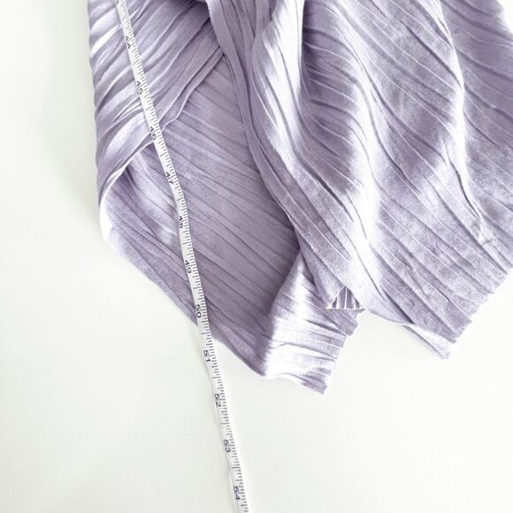 MarlaWynne Women Midi Dress Sleeveless Flared Purple Large - Picture 5 of 7